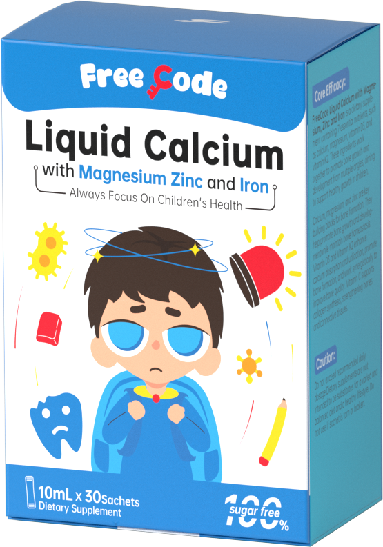 Freecode Liquid Calcium with Magnesium, Zinc and Iron