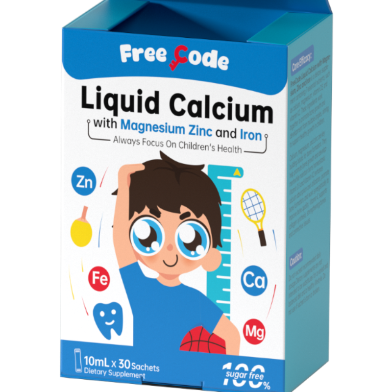 Freecode Liquid Calcium with Magnesium, Zinc and Iron