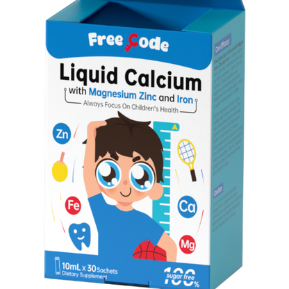 Freecode Liquid Calcium with Magnesium, Zinc and Iron