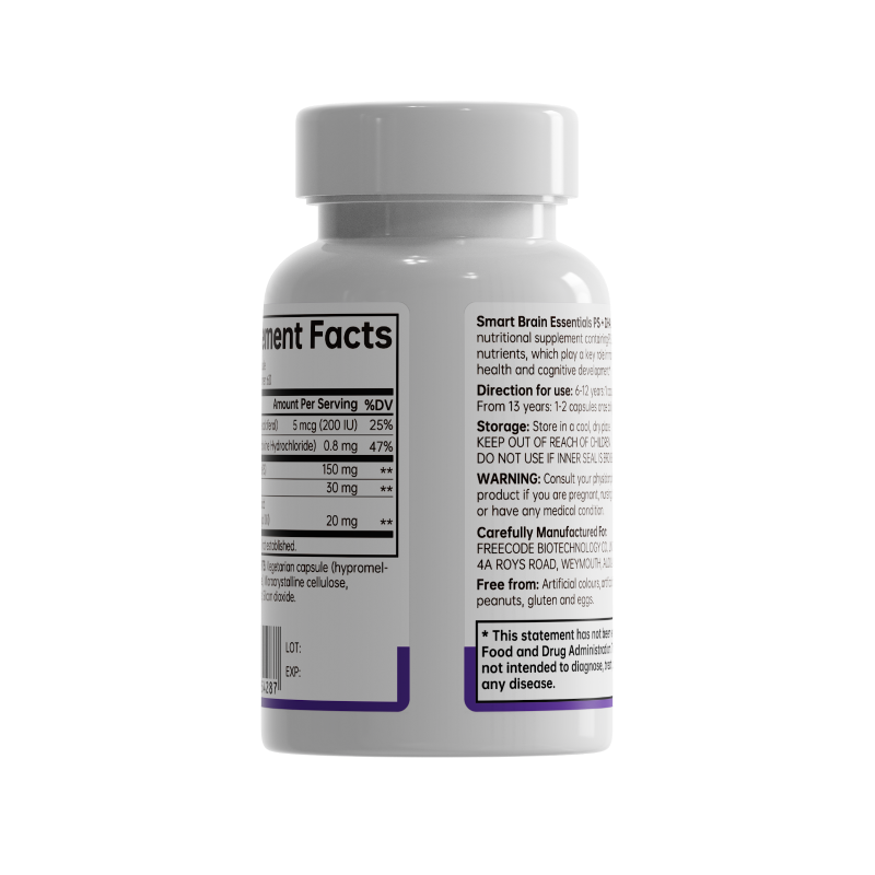 Freecode Smart Brain Essentials PS + DHA 60 Capsules